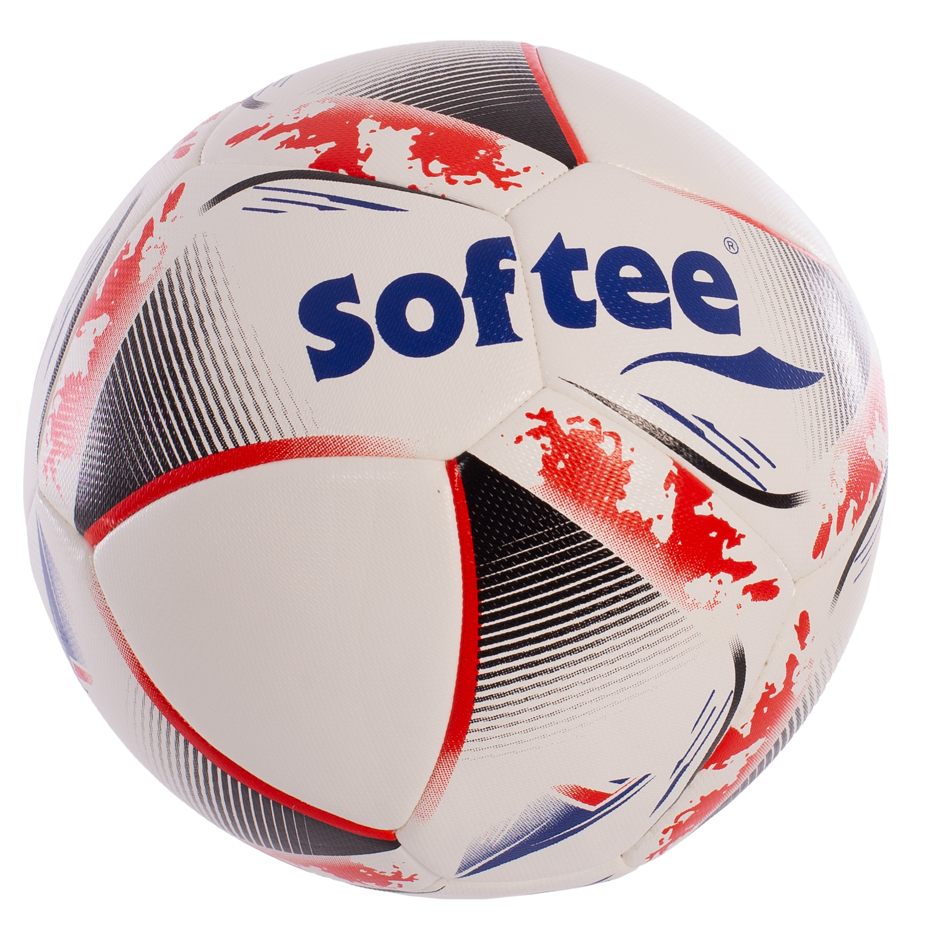 balón fútbol híbrido softee liverpool blanco rojo negro