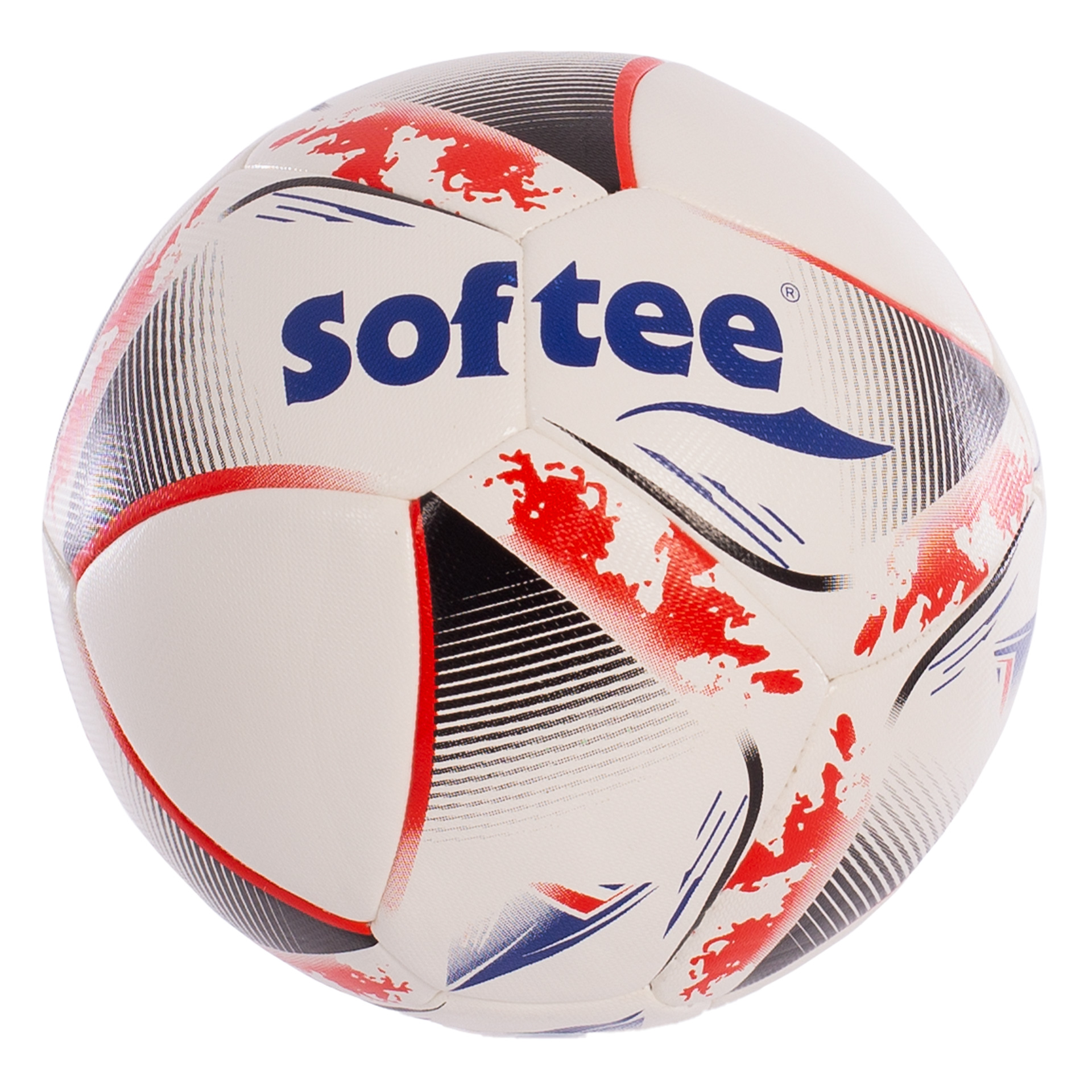 balón fútbol híbrido softee liverpool blanco rojo negro 2