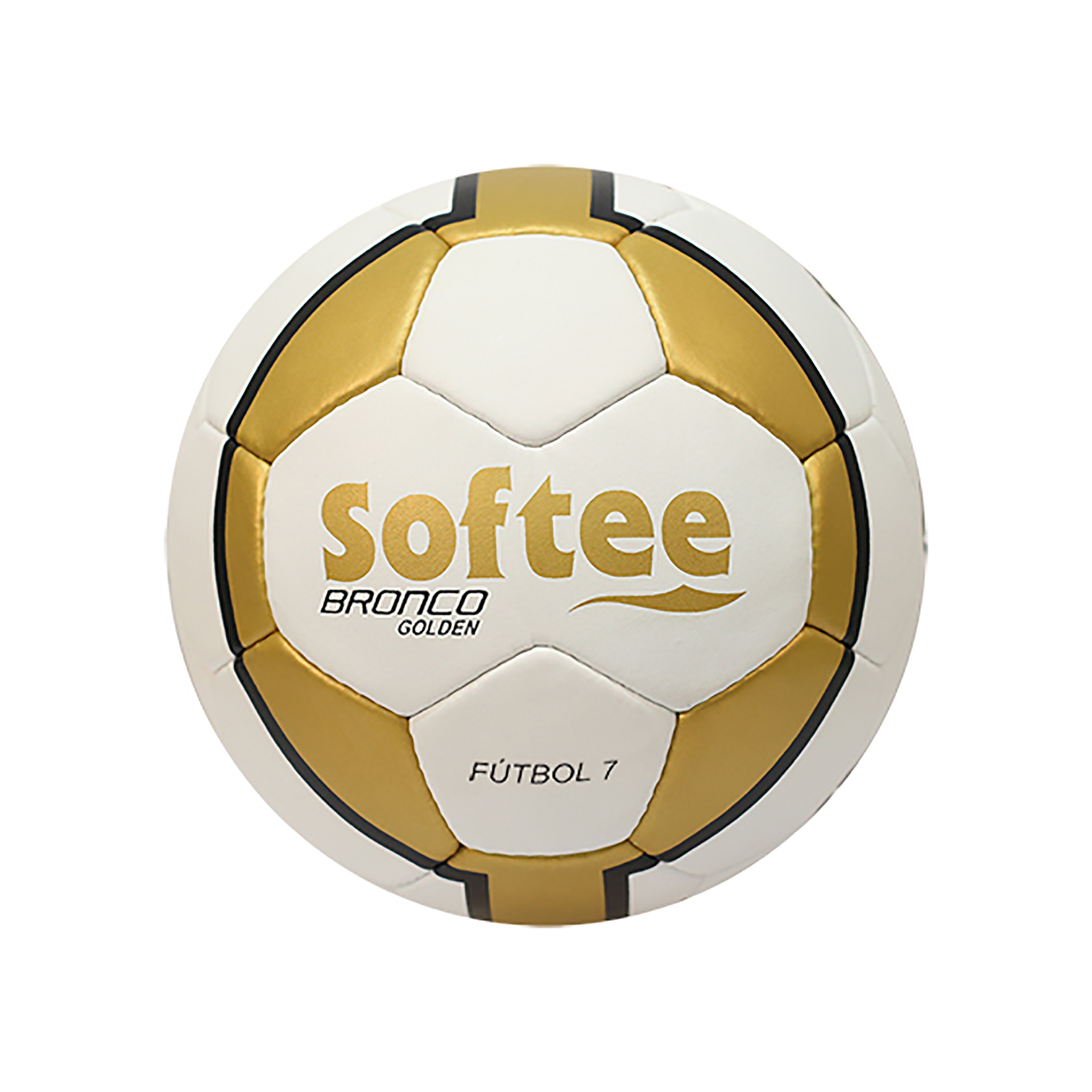 balón softee bronco limited edition oro fútbol 7