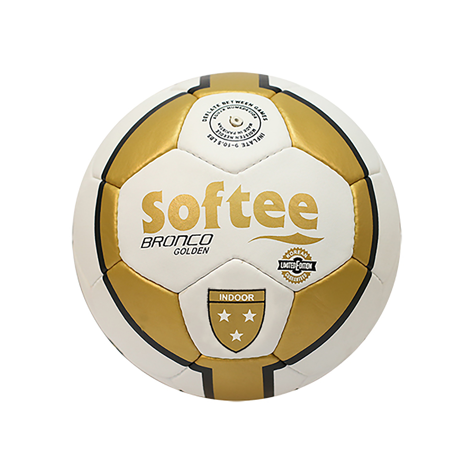 balón softee bronco limited edition oro indoor