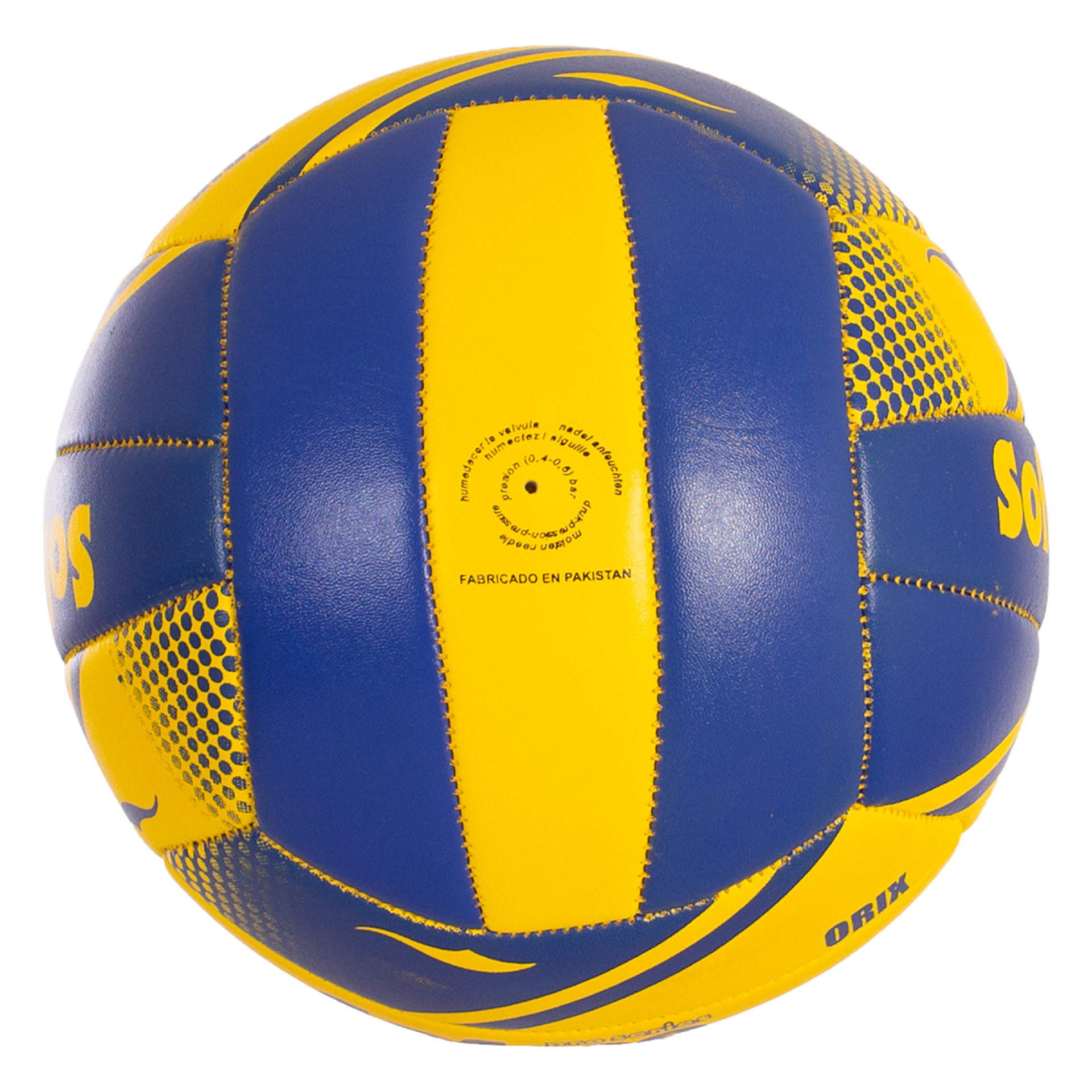 balón voleibol softee orix 5 azul amarillo vóley 2