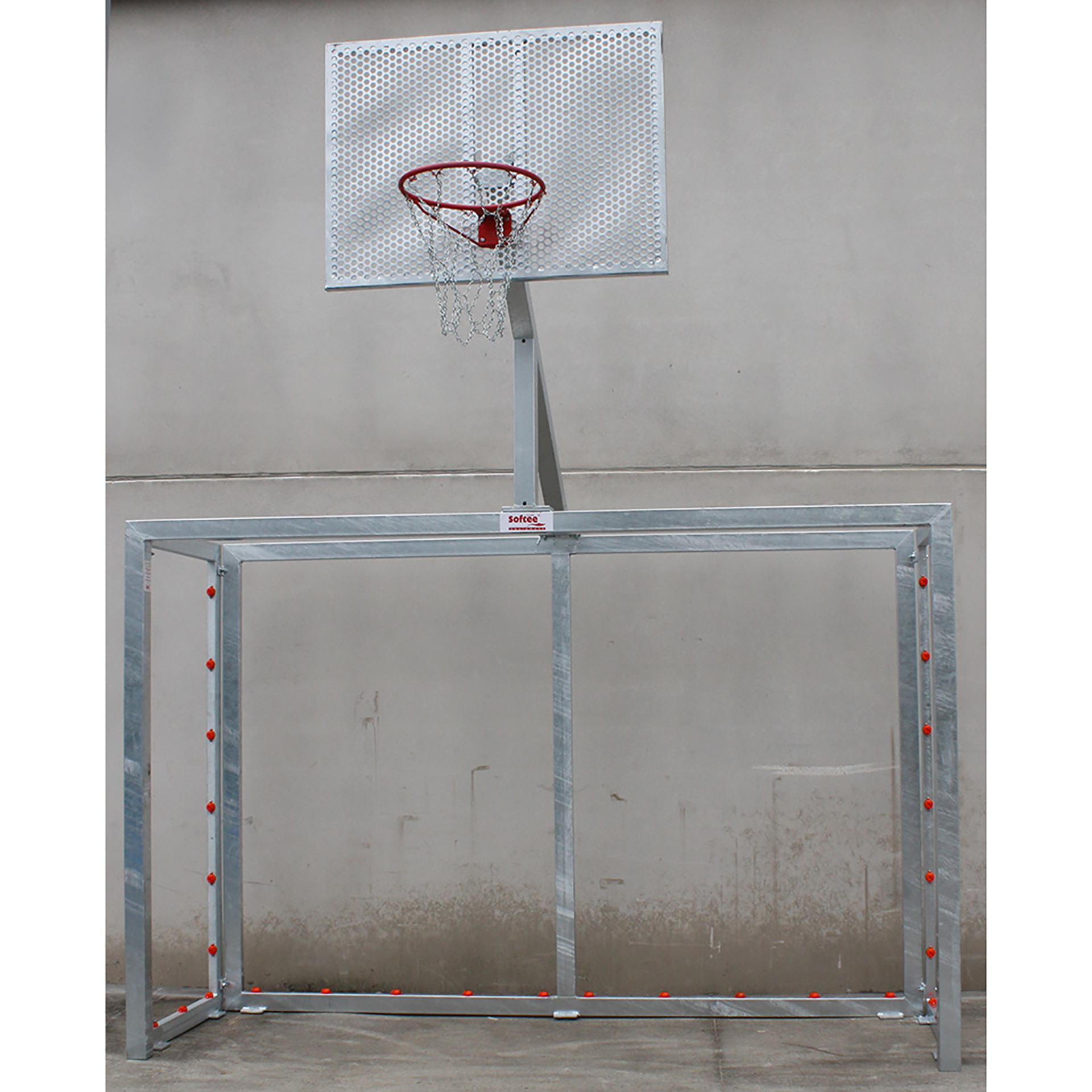 juego porterías galvanizadas fútbol sala/balonmano – canasta basket 5