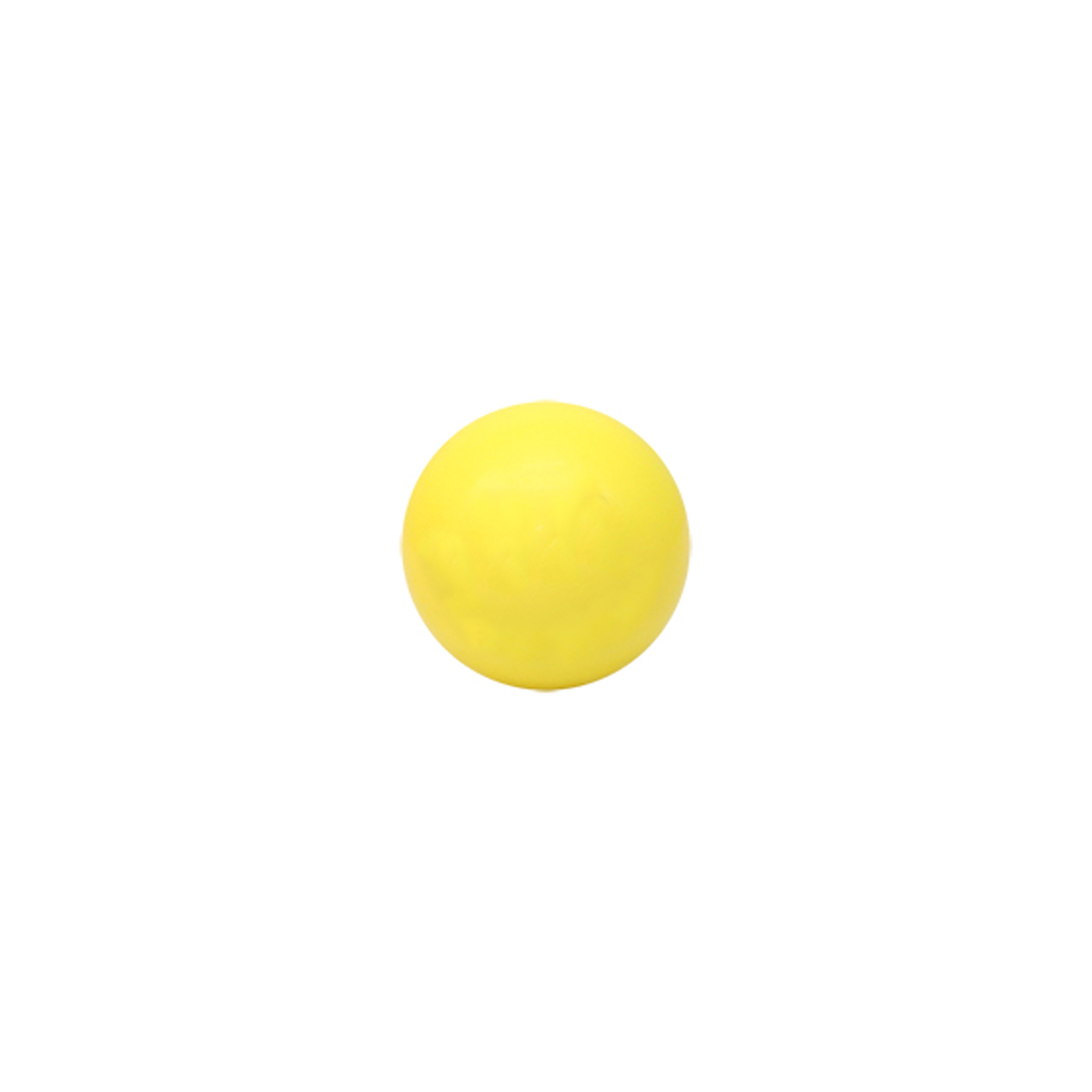 lote 6 pelotas foam 7cm amarillo 70 mm