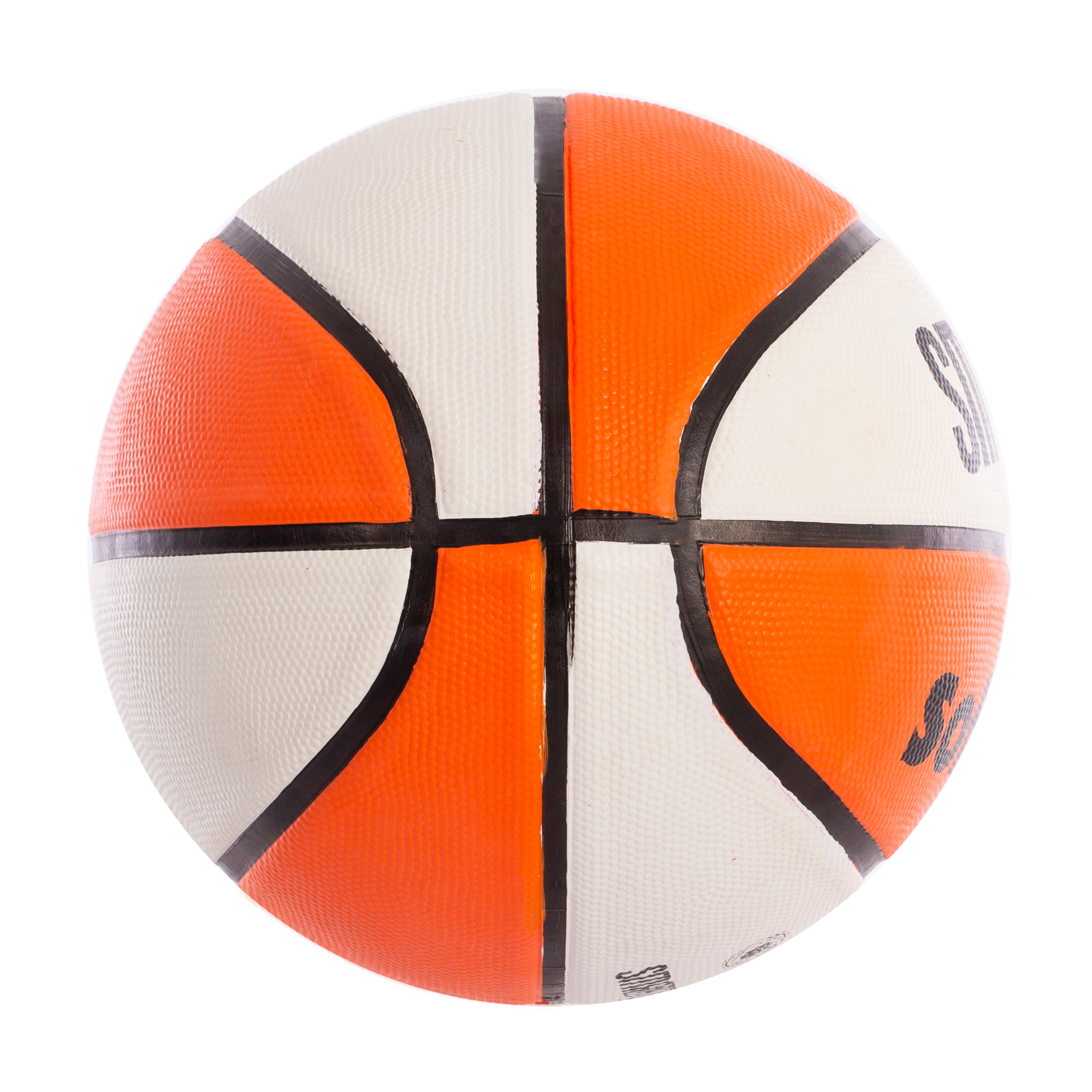 balón baloncesto microcelular softee smart naranja blanco 6