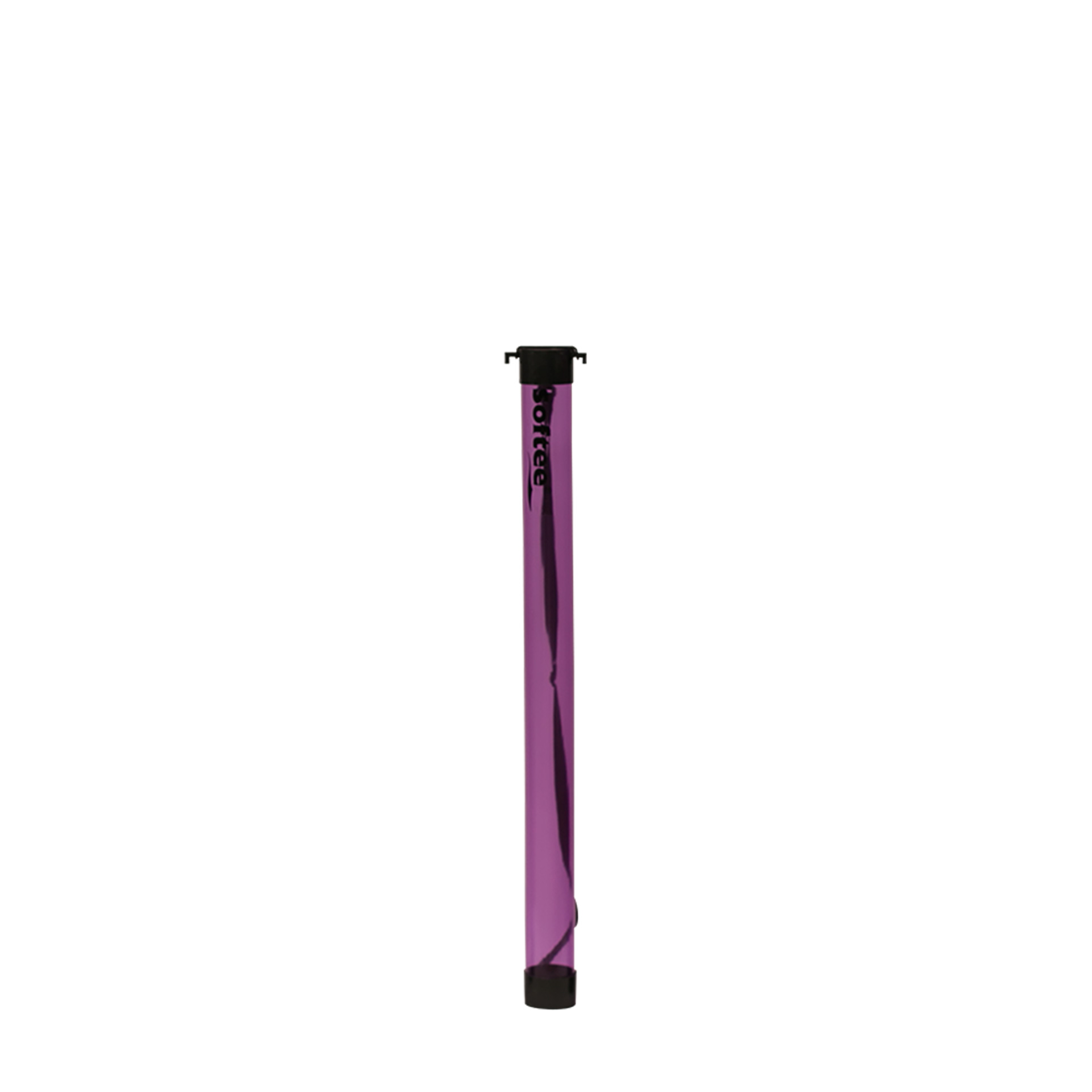 tubo recogepelotas softee tenis / pádel violeta