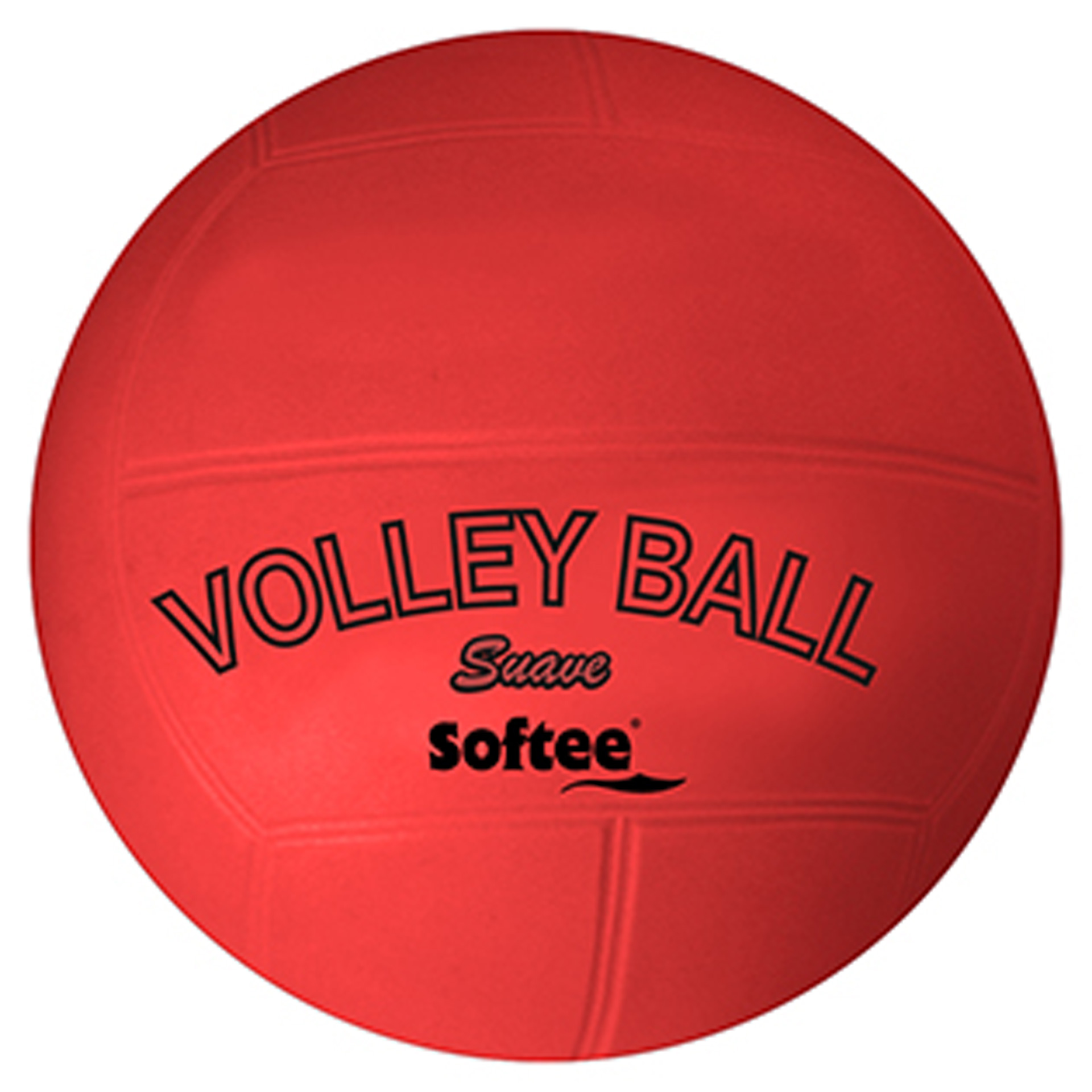 balón voleibol softee soft rojo