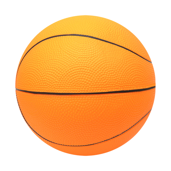 Brillante brillante forma de baloncesto pendientes molde bola