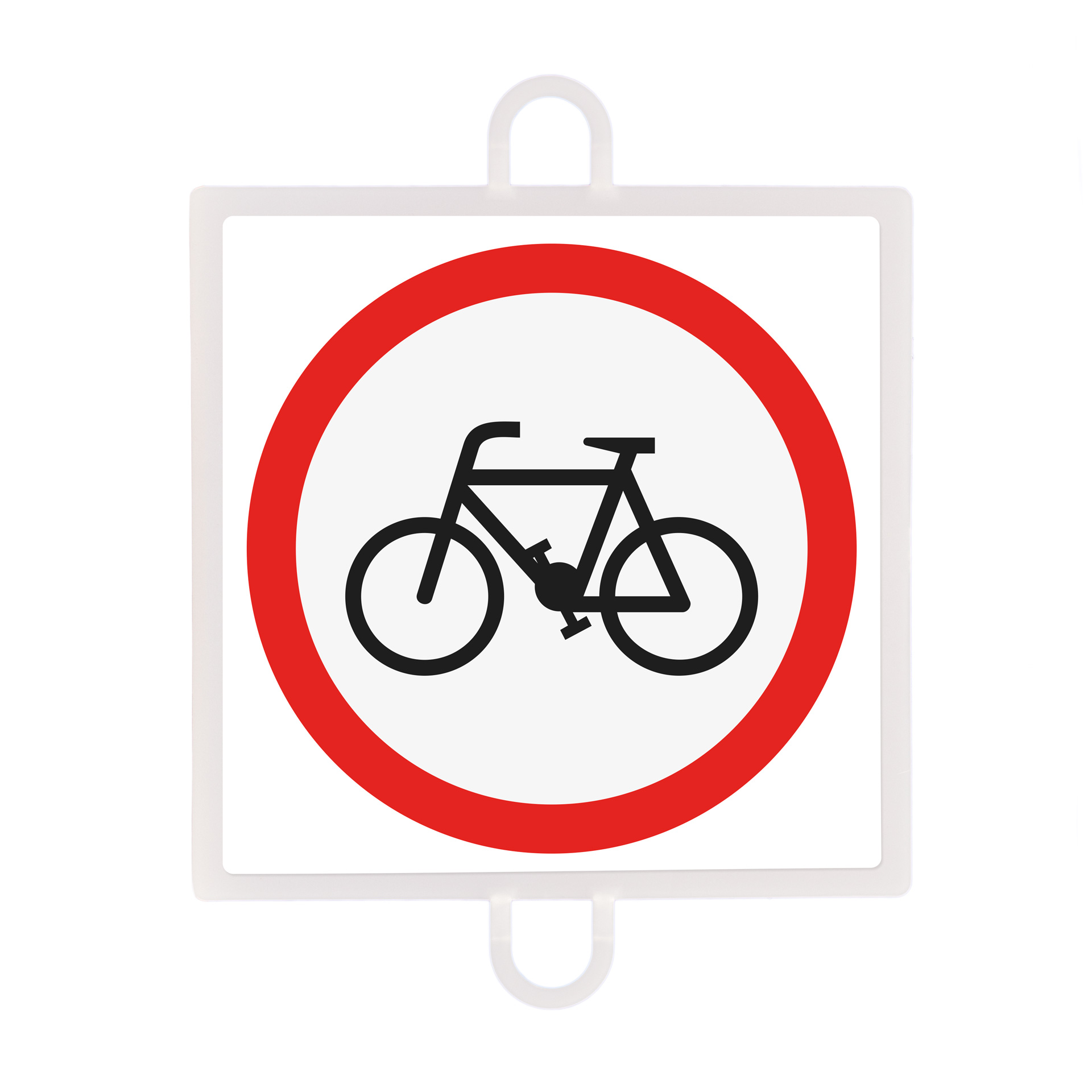 panel de señalización tráfico de prohibición nº 2 (ciclos)