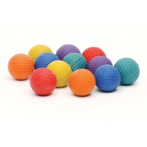 Pelotas golf esponja caucho ø 45 mm.