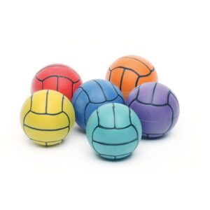 Pelotas volley esponja caucho ø 65 mm.