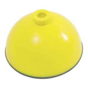 Base rellenable hueca con base antideslizante. Ø 24 cm.