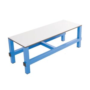 Banco simple de tubo con asiento fenólico