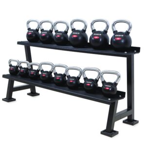 Estantería Soporte Kettlebells, Pesas Rusas