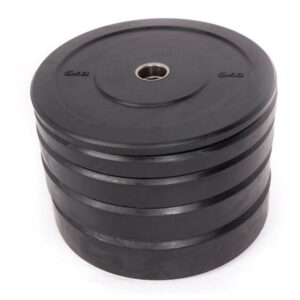 Black Rubber bumper plate