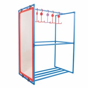 Vestidor tubular con espejo