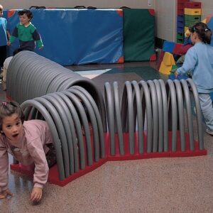 Túnel especial de adaptación, arcos flexibles.