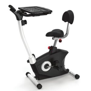 Desk exercise bike