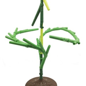 Árbol construcción Fantasy Verde, 55 piezas