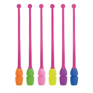 Mazas engarzables bicomponente 36 cm (Cuello fucsia)