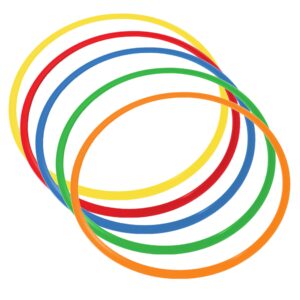 Set de 25 Aros Psicomotricidad de 50cm (5 colores)