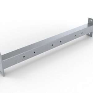 Cross Bar simple Monkeys 105cm (4Ft) Galvanizada para Exterior