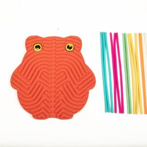 Tablero de actividades sensoriales BÚHO (18.5x17,8x1.5cm)