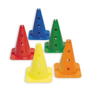 Cono Deportivo 32 cm – Set 12 Unidades Monocromo