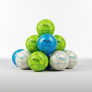 Balón Fútbol TPE "New Team" Ø 210 mm – Set de 12 unidades (Deshinchado)