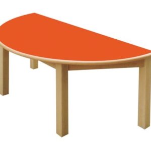 Mesa De Madera - Modelo 3 Semicírculo