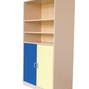 Módulo mediano con puertas + 2 baldas horizontales 1/1.