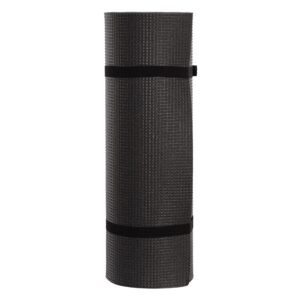 COLCHONETA CAMPING MONOCOLOR NEGRO