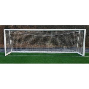 JUEGO PORTERÍAS ALUMINIO FÚTBOL 11  120X100 MM TRASLADABLES