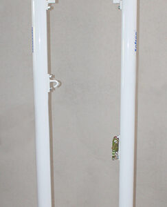 JUEGO POSTES VOLEIBOL FIJOS ALUMINIO Ø 90MM