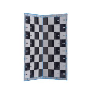 TABLERO AJEDREZ 33 CM PLEGABLE -INCLUYE FICHAS SENCILLAS-