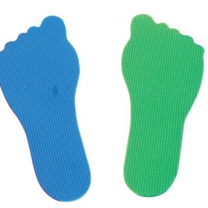 Pies de Caucho - Set 20 uds.(10azul,10verde)