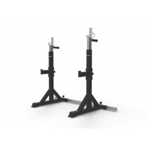 Squat Rack Ajustable de Acero – Soporte para Sentadillas y Press Banca