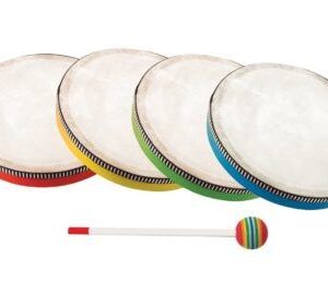 Tambor de mano infantil de colores